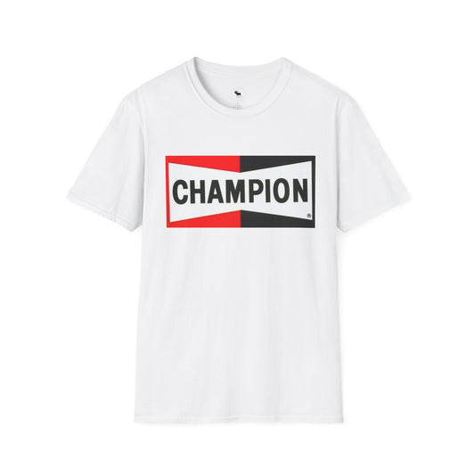 Champion Graphic Unisex T-Shirt, Casual Wear, Gift for Sports Enthusiasts, Everyday Style, Comfortable Apparel,