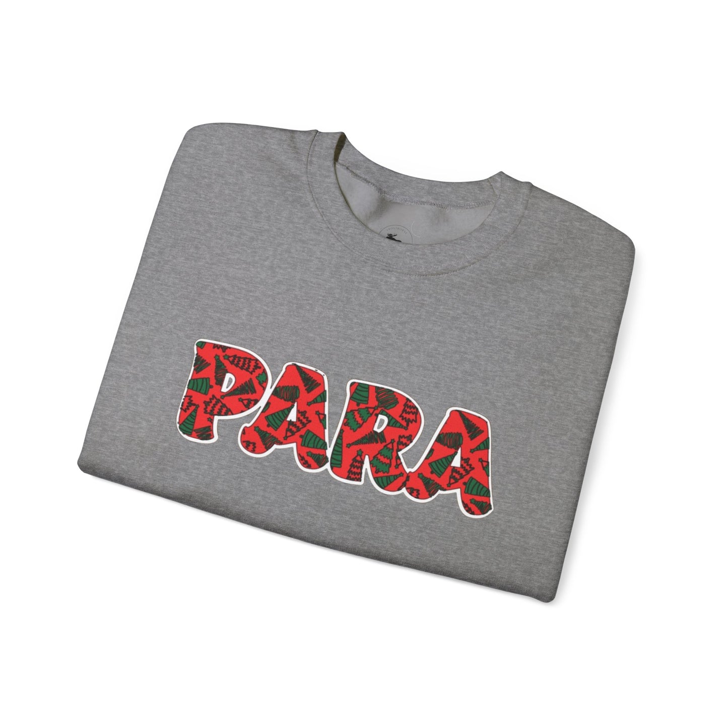 Christmas Trees PARA Sweatshirt - Festive Holiday Winter Design