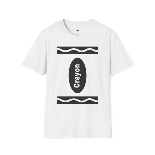 Crayon Vibe Unisex T-Shirt, Fun Gift for Artists, Casual Wear, Art Lover Tee, Unique Crayon Design Shirt, Birthday Celebration Top