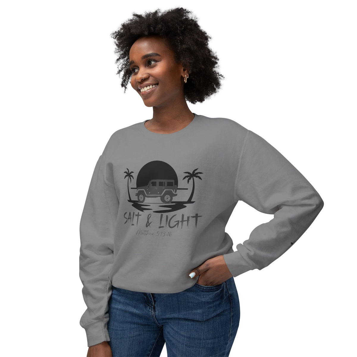 Salt & Light Beach Van Crewneck Sweatshirt
