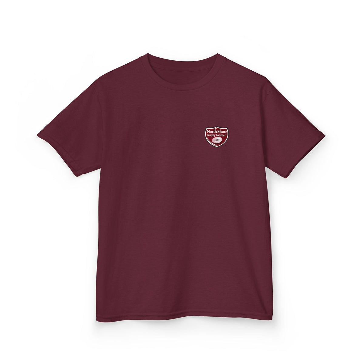 Kids Tee — 'Play Hard' Football Graphic Shirt