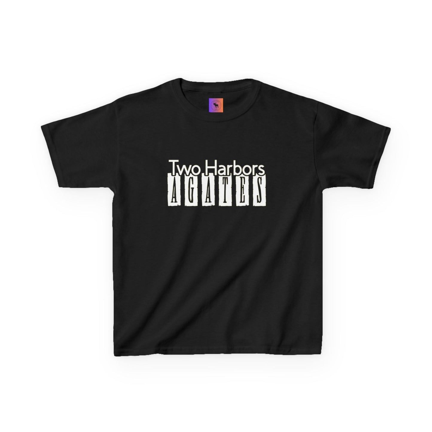 Kids T-Shirt - Two Harbors Agates Design, Perfect for football games, school pride and spirit week