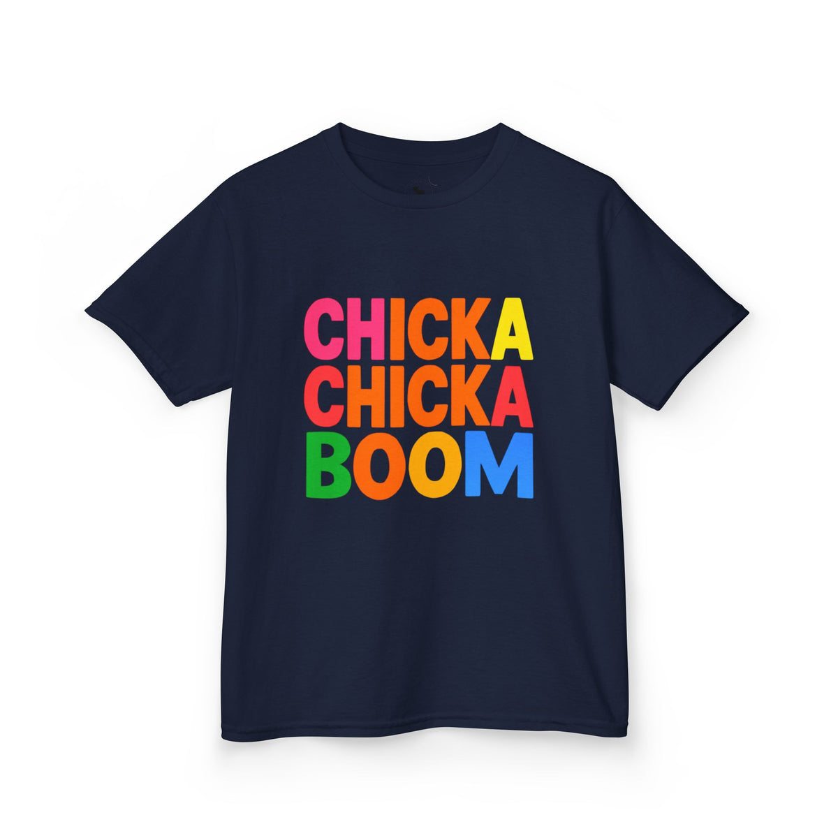 Colorful Kids Tee - Chicka Chicka Boom! Fun T-Shirt for Play Dates, Birthday Parties, Gift for Kids, Casual Wear, Summer Fun