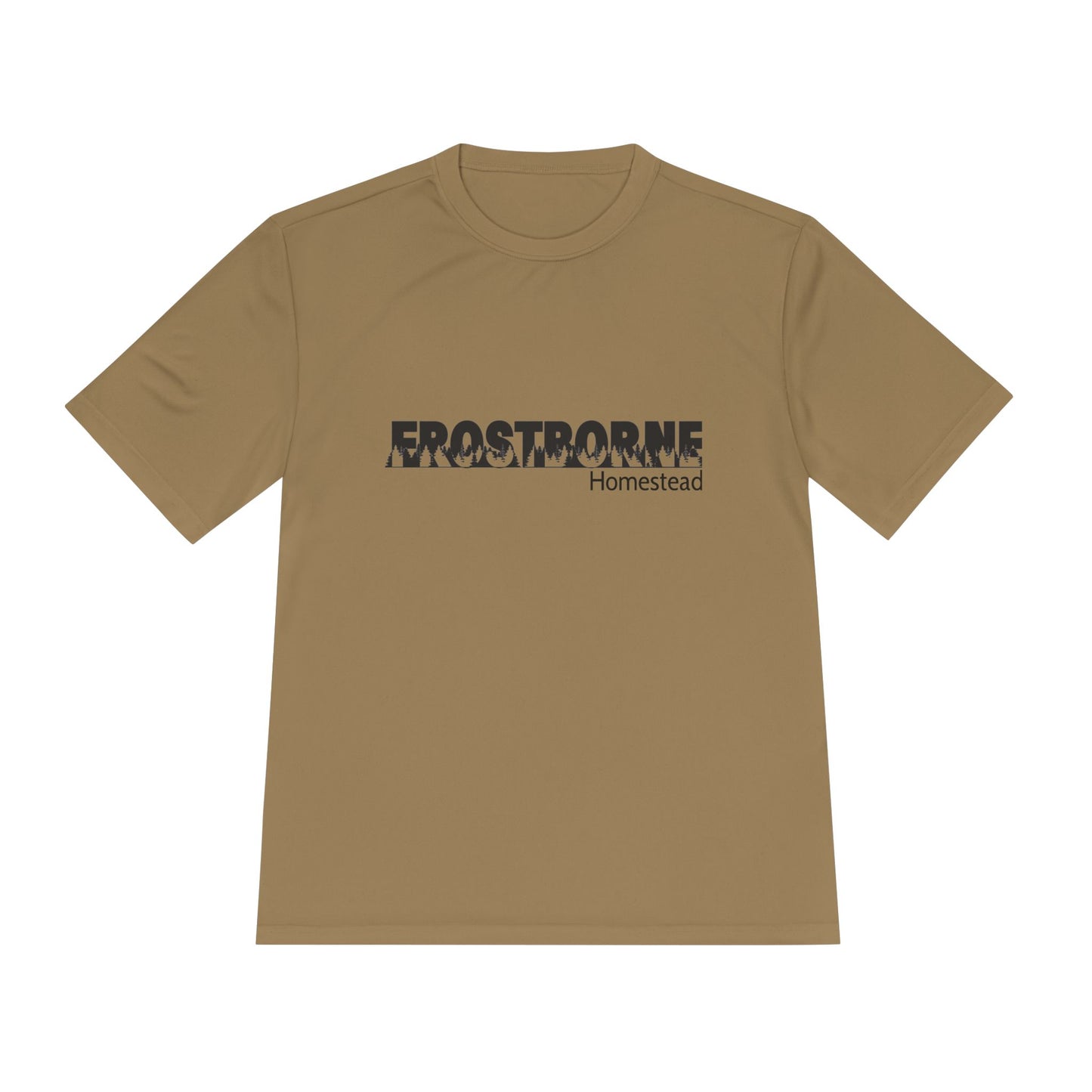 Frostborne Homestead Unisex Moisture Wicking Tee - Activewear, Sports Tee, Outdoor Shirt, Workout Top, Gift for Him and Her
