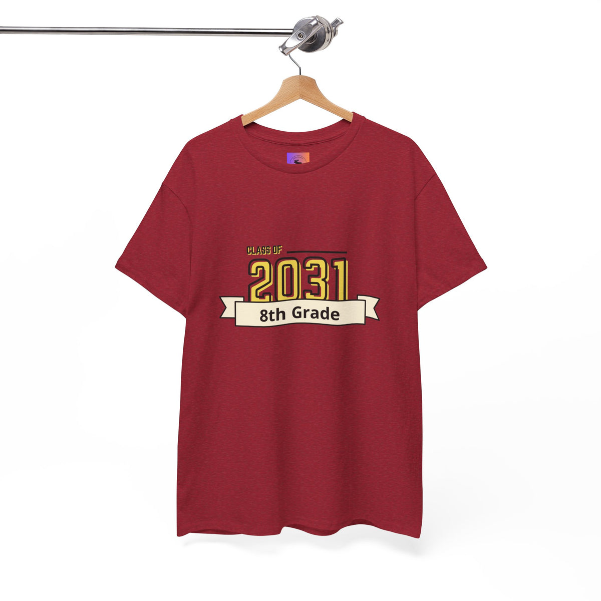 2031 personalized Graduation Tee, 8th Grade Class Shirt, Student Gift, Back to School Apparel