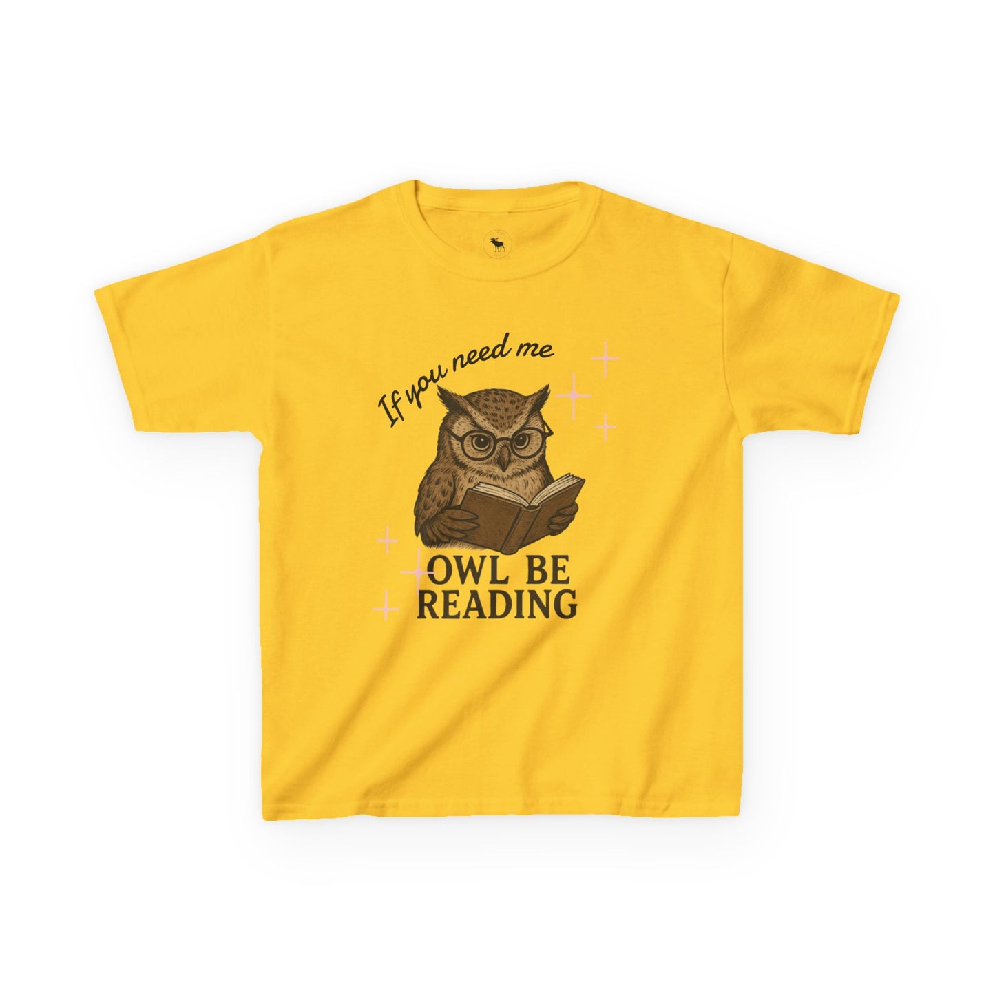 Reading Owl Kids Tee, Funny Owl Shirt, Gift for Book Lovers, Cute Kid's T-Shirt, Owl Be Reading Tee, Child's Reading Shirt