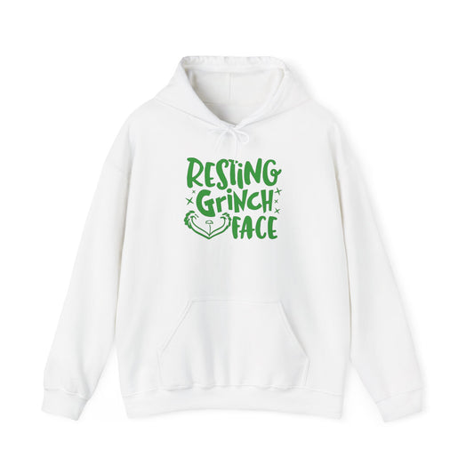 Resting Grinch face Heavy Blend™ Hooded Sweatshirt