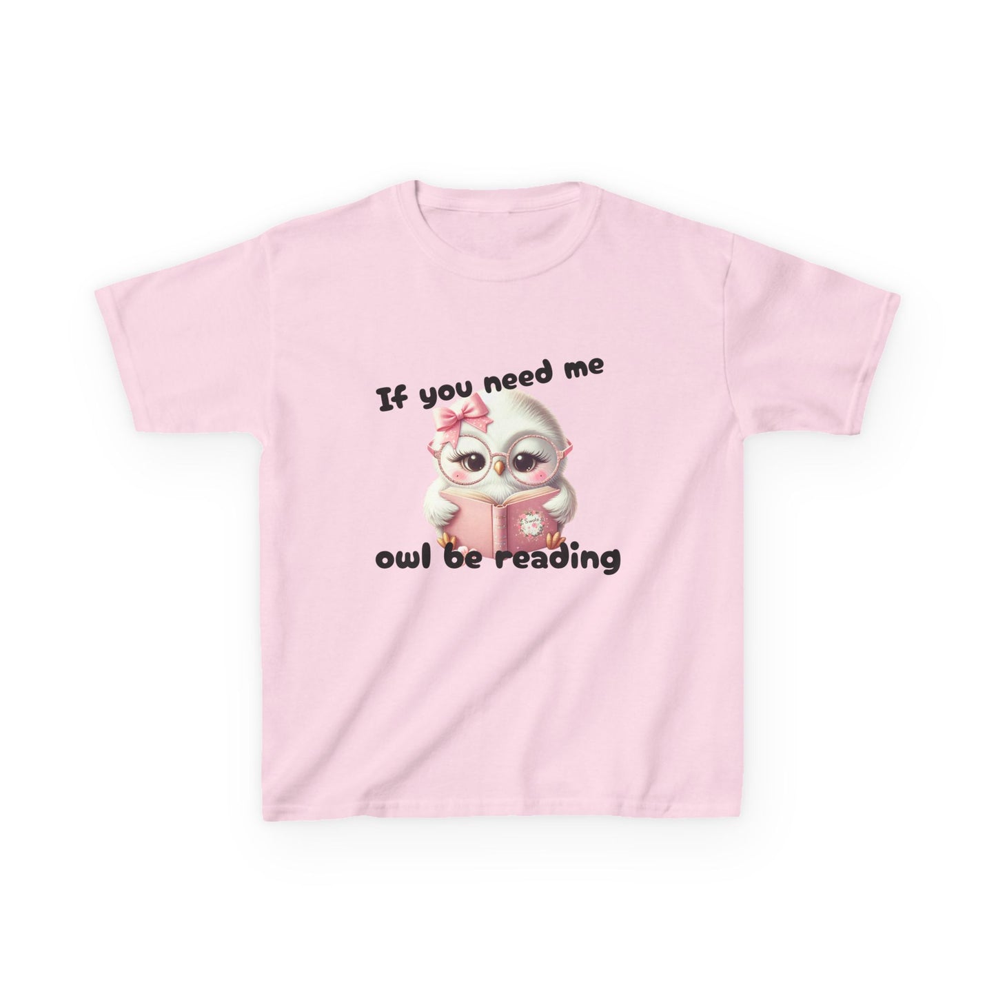Kids T-Shirt, Cute Owls Design, Bookworm Gift, Youth Reader Tee, Children's Literature Shirt