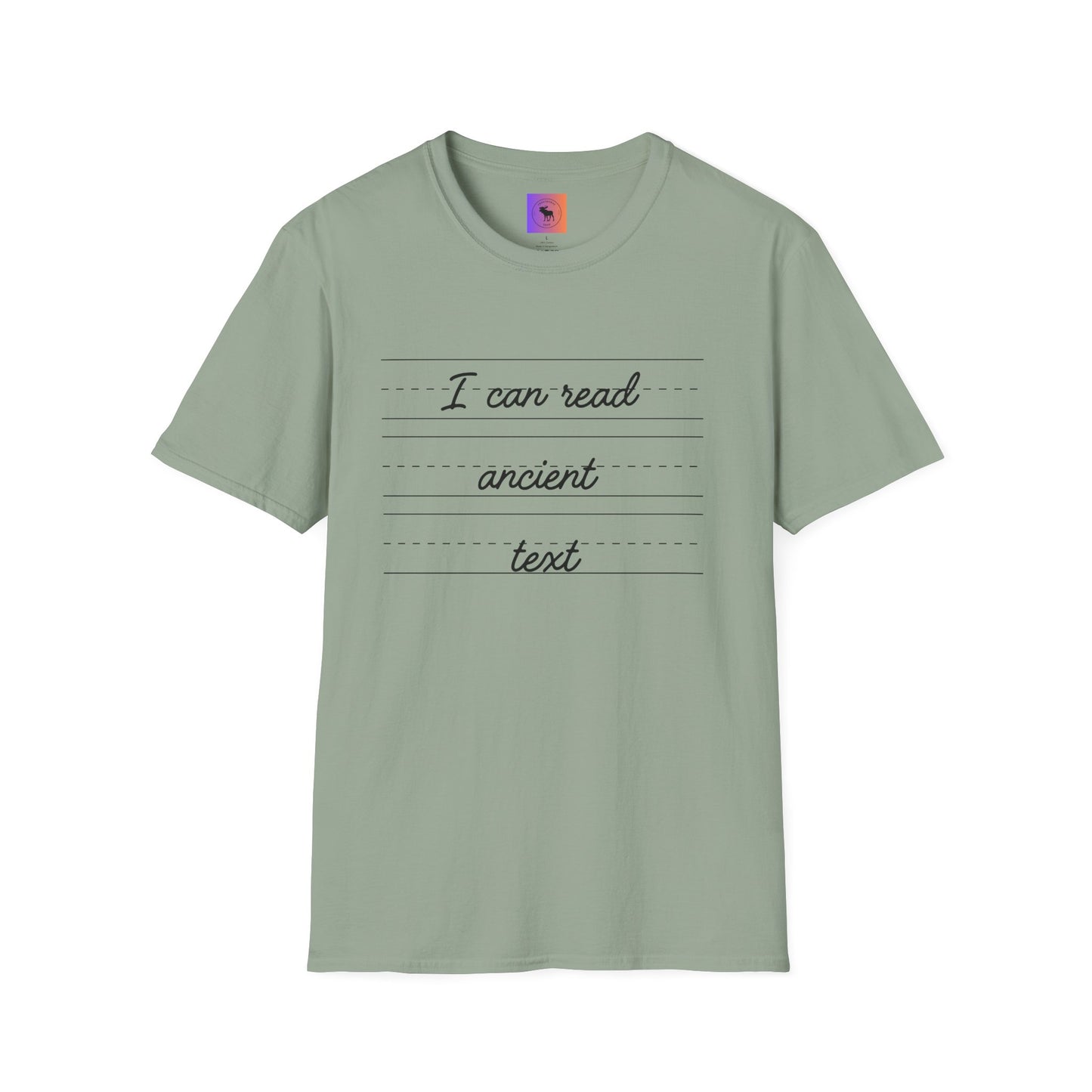 Teacher Gift T-Shirt — Cursive Millennial Style