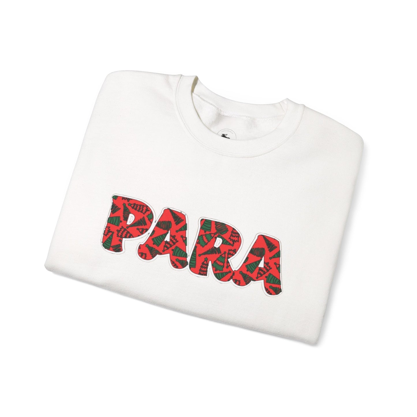Christmas Trees PARA Sweatshirt - Festive Holiday Winter Design