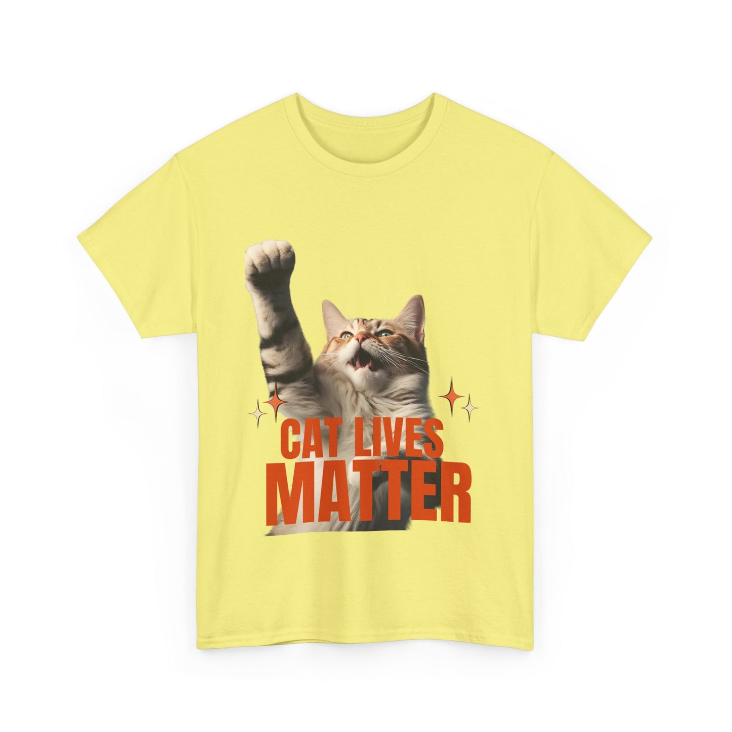 Cat Lives Matter Unisex Tee, Funny Political Shirt, Trump Cat Lovers Gift, Activist Protest Apparel, Animal Rights Activism Clothing