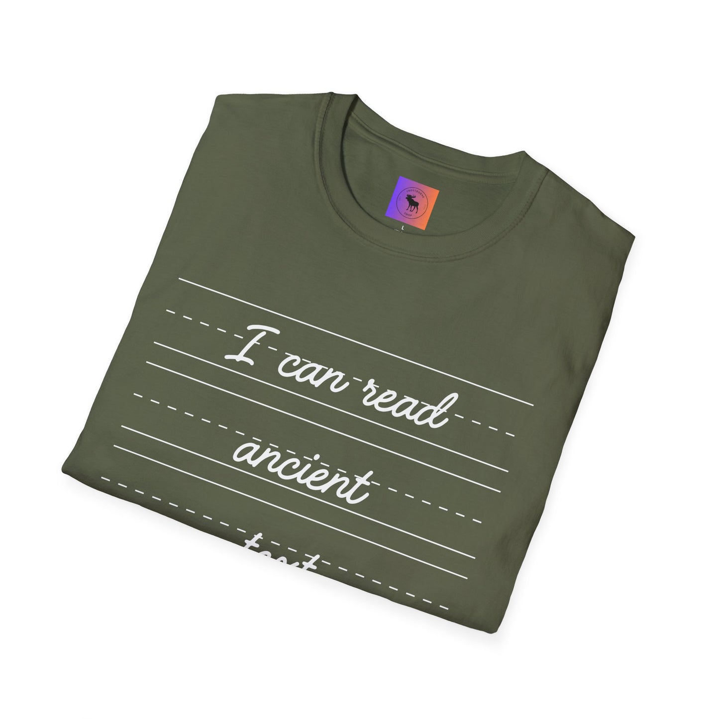Teacher Gift T-Shirt — Cursive Millennial Style