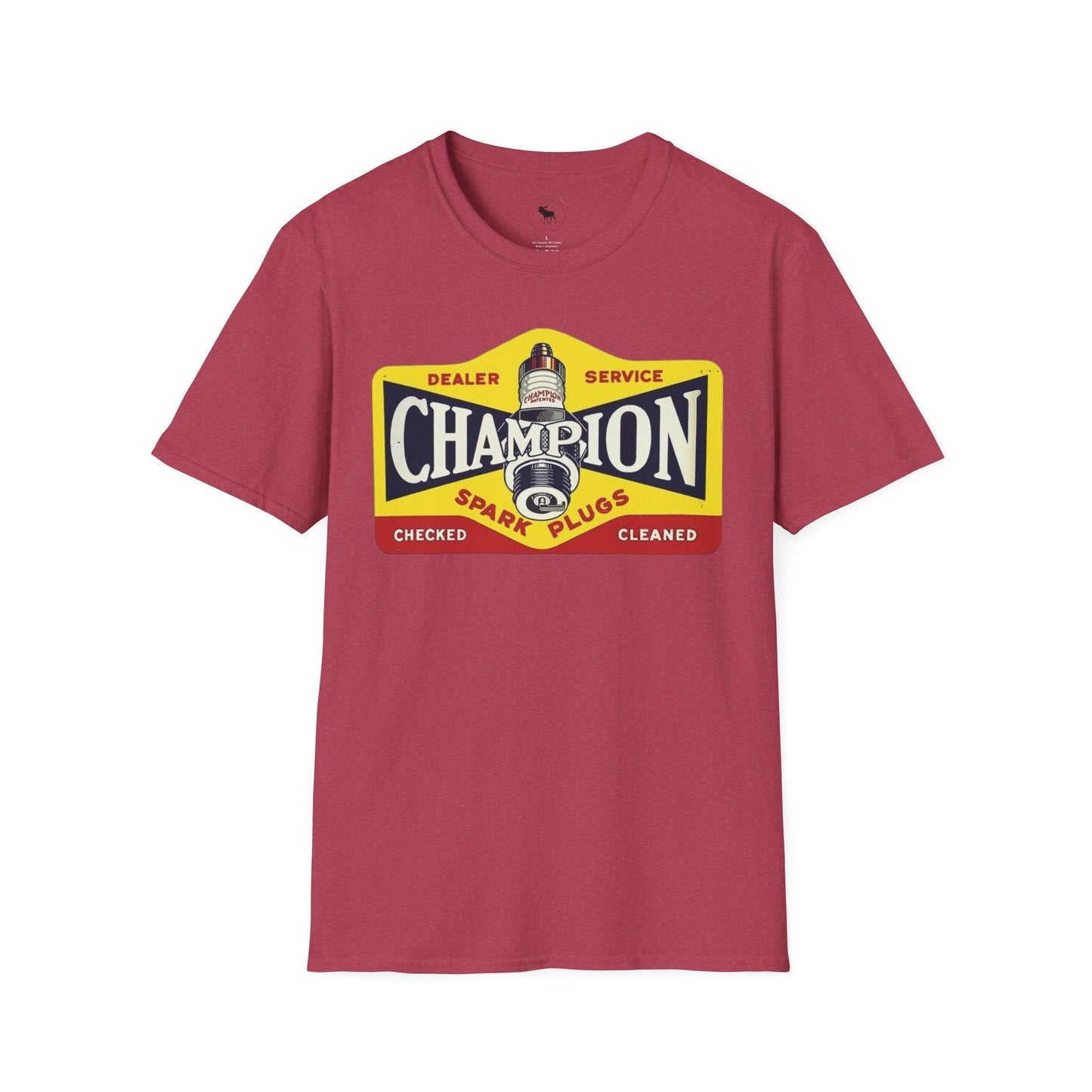 Champion Spark Plugs Vintage T-Shirt, Retro Car Lover's Tee, Unisex Graphic Shirt, Collector's Apparel, Father's Day Gift