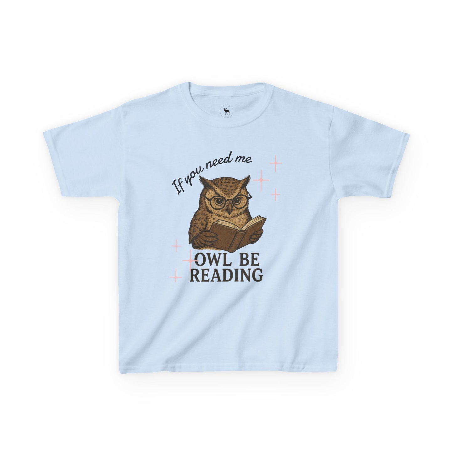 Reading Owl Kids Tee, Funny Owl Shirt, Gift for Book Lovers, Cute Kid's T-Shirt, Owl Be Reading Tee, Child's Reading Shirt
