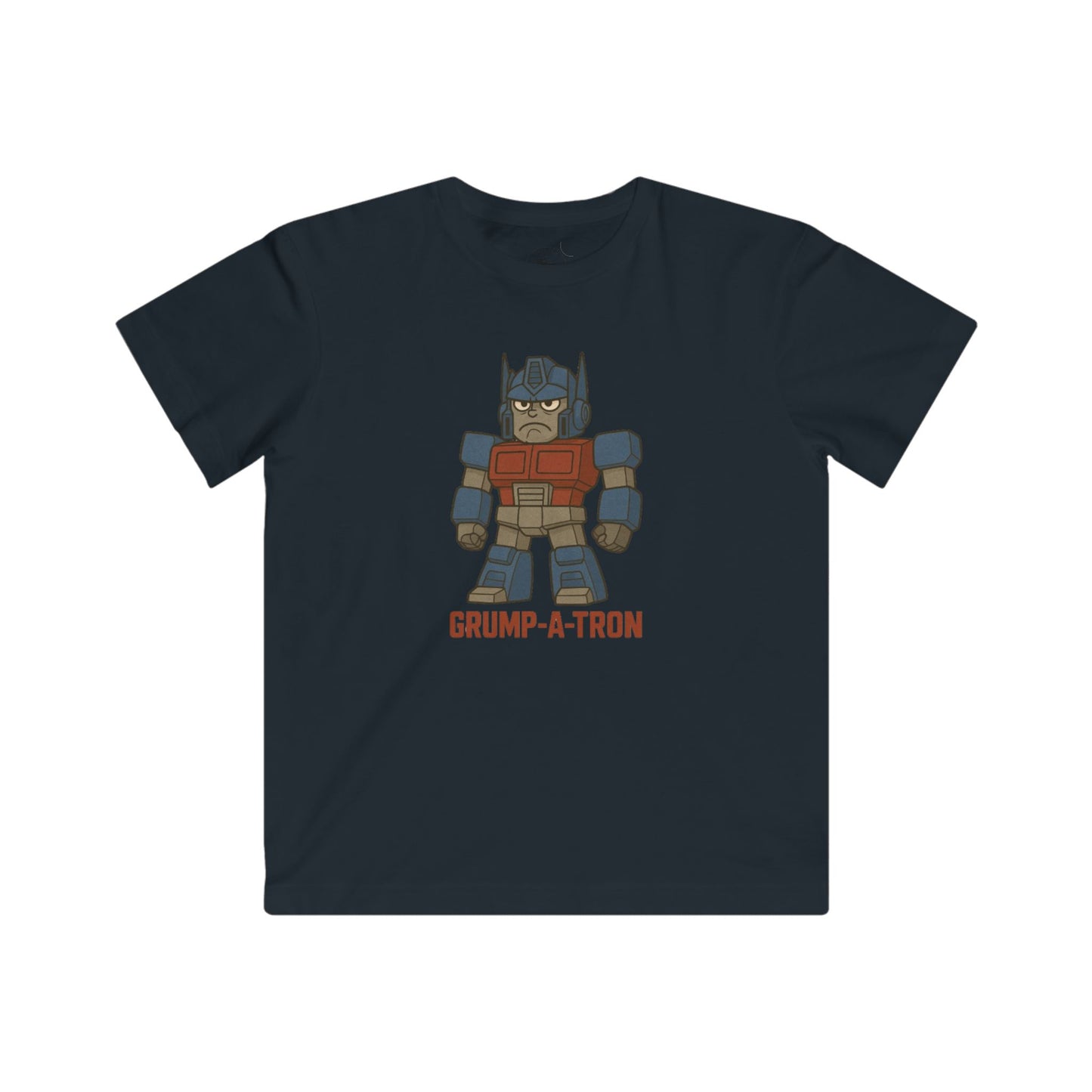 Kids Graphic Tee - Grump-A-Tron Design, Fun Kids Shirt, Unique Gift for Birthdays, Playdates, Casual Wear, Kid’s Clothing