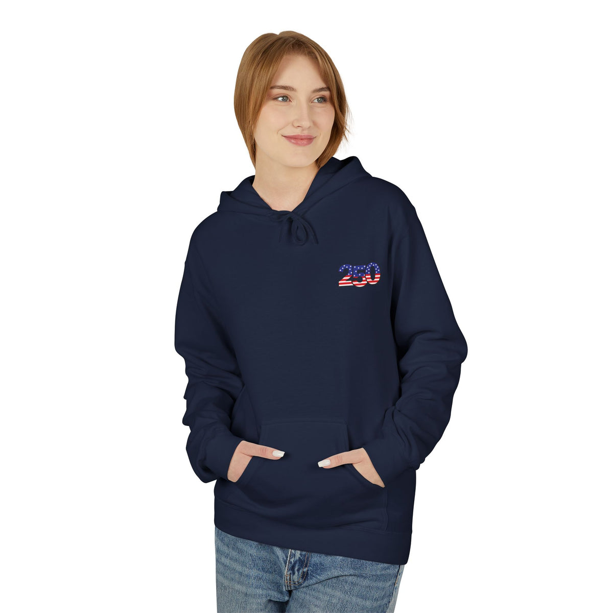 God & Country Hoodie — Distressed American Flag "One Nation Under God" Patriotic Sweatshirt