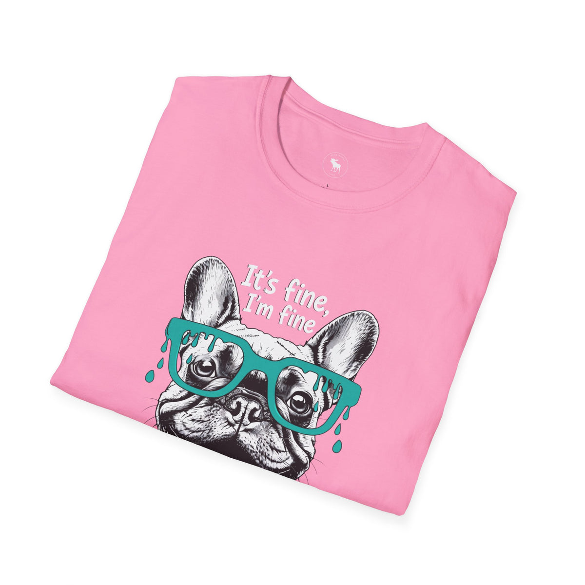 Funny Cat “It’s Fine, I’m Fine” Graphic T-Shirt