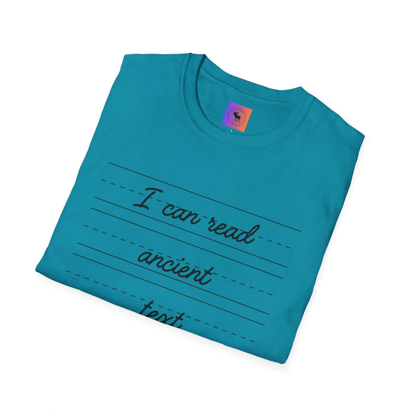 Teacher Gift T-Shirt — Cursive Millennial Style