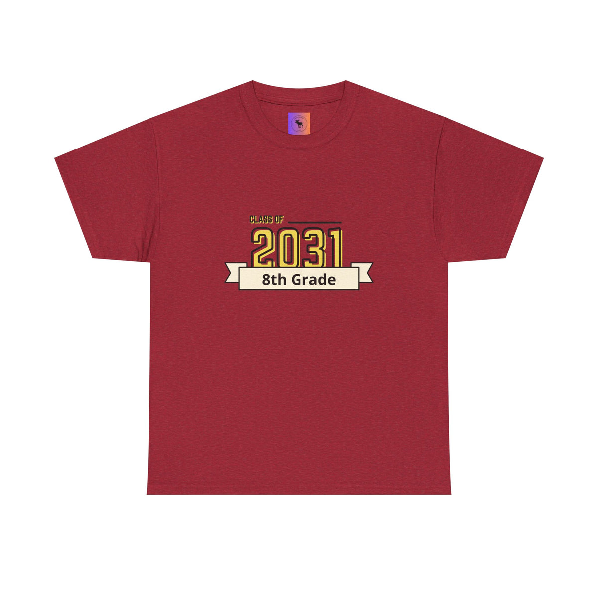 2031 personalized Graduation Tee, 8th Grade Class Shirt, Student Gift, Back to School Apparel