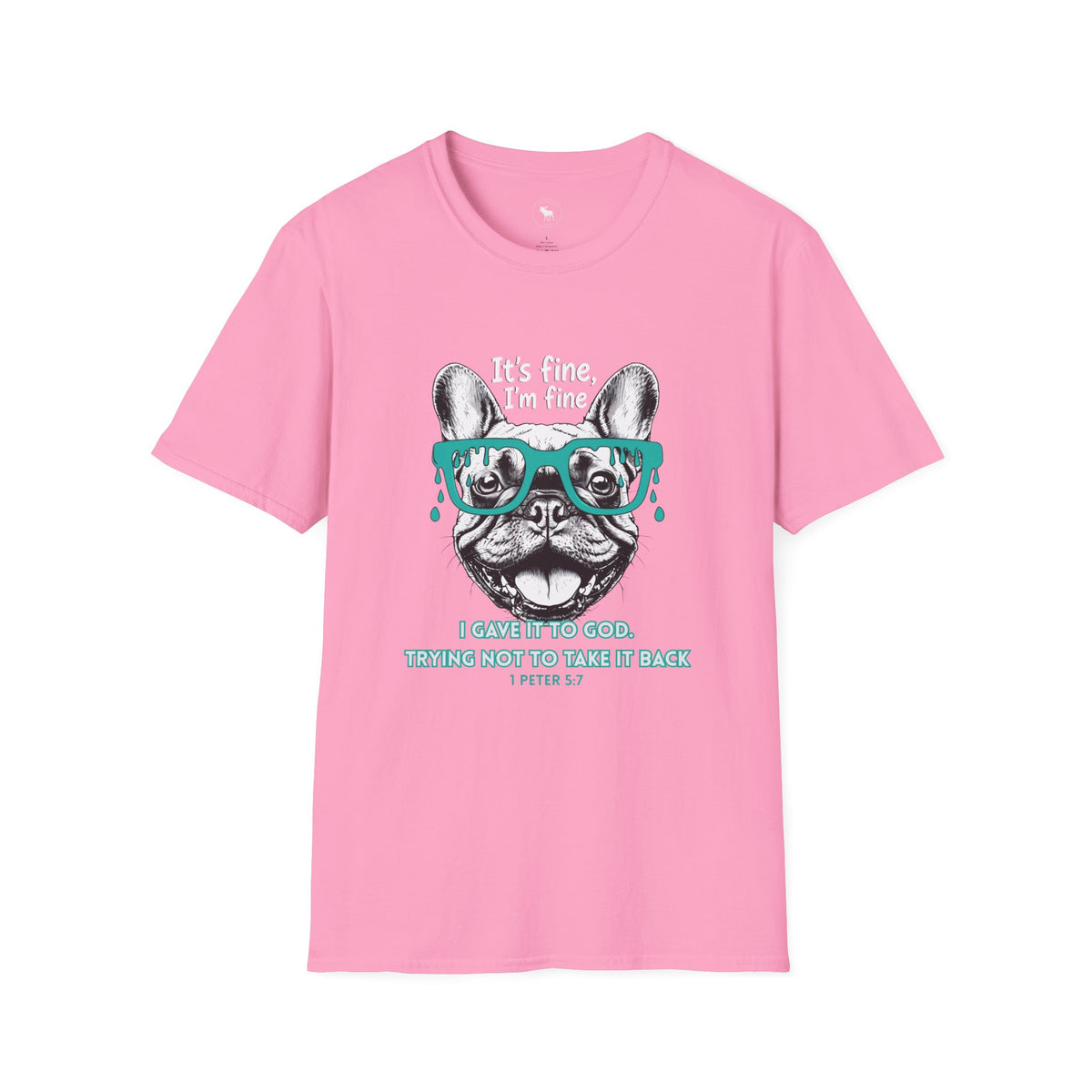 Funny Cat “It’s Fine, I’m Fine” Graphic T-Shirt