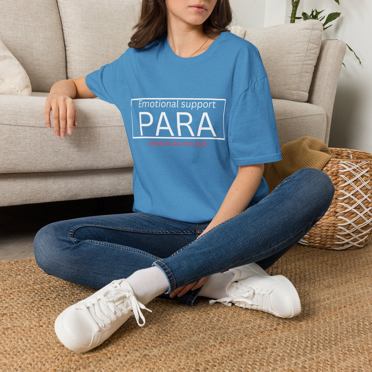 'Please Do Not Pet' T-Shirt — Minimalist Soft Casual Tee for Animal Lovers
