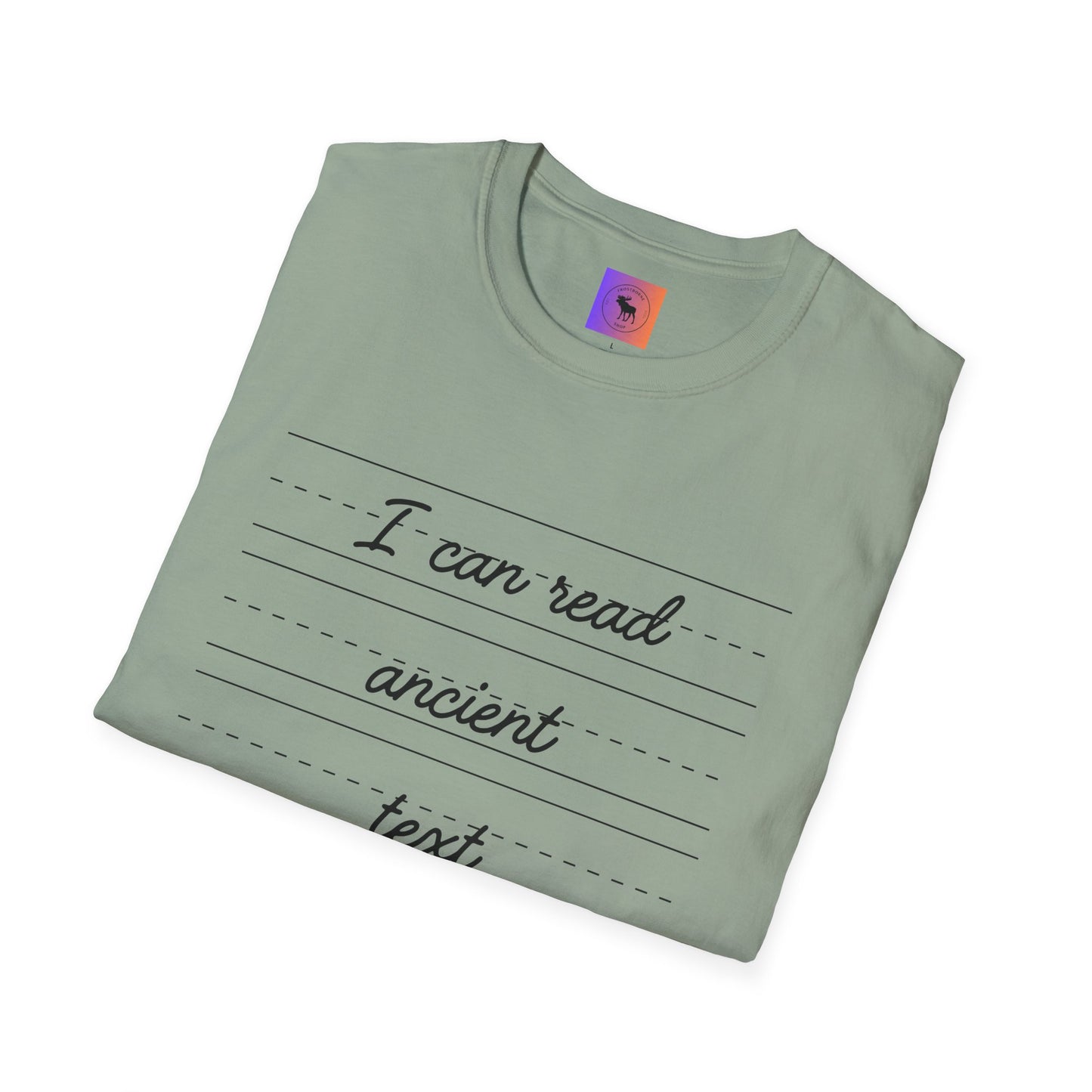 Teacher Gift T-Shirt — Cursive Millennial Style