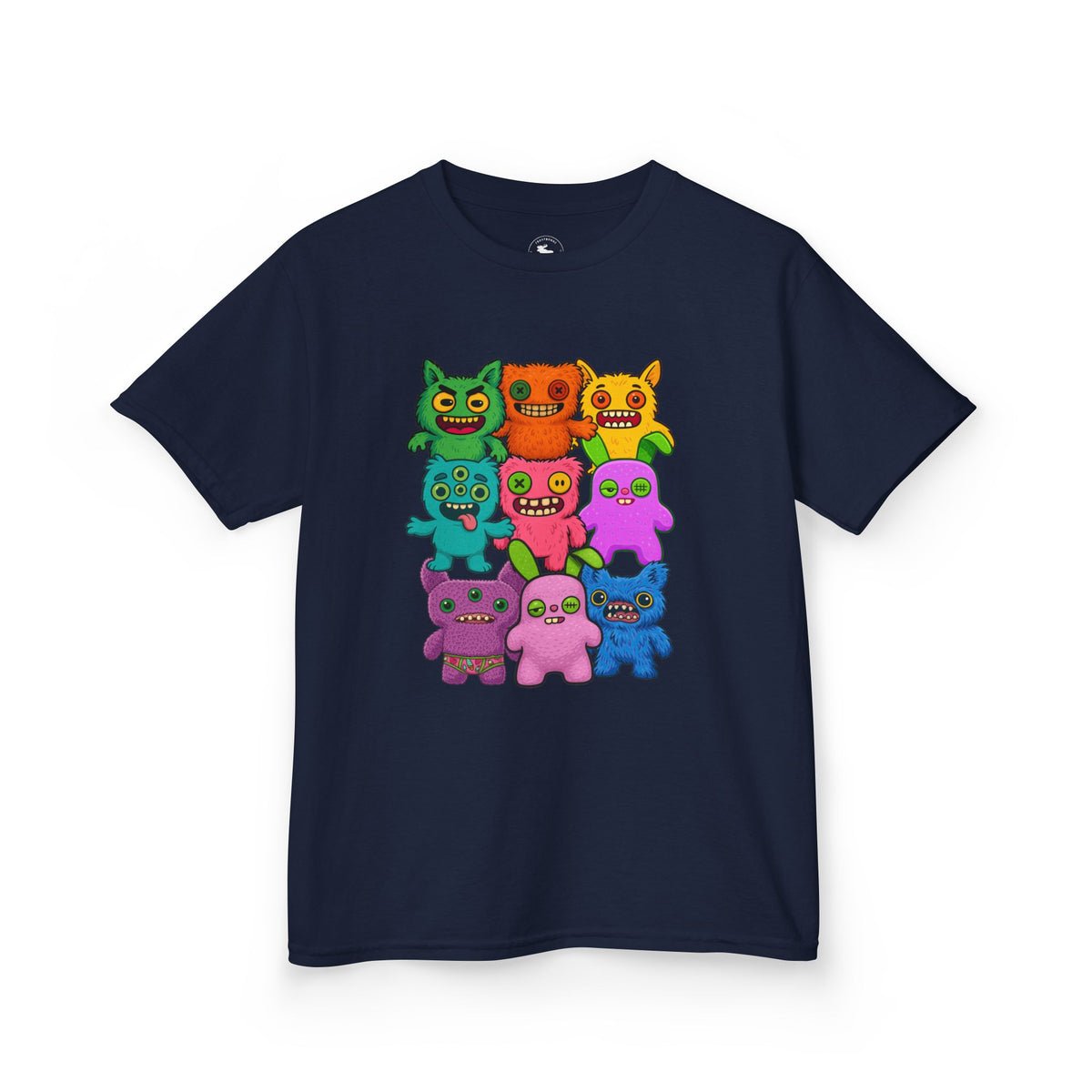 Kids Colorful Monster Fuggs Graphic Tee