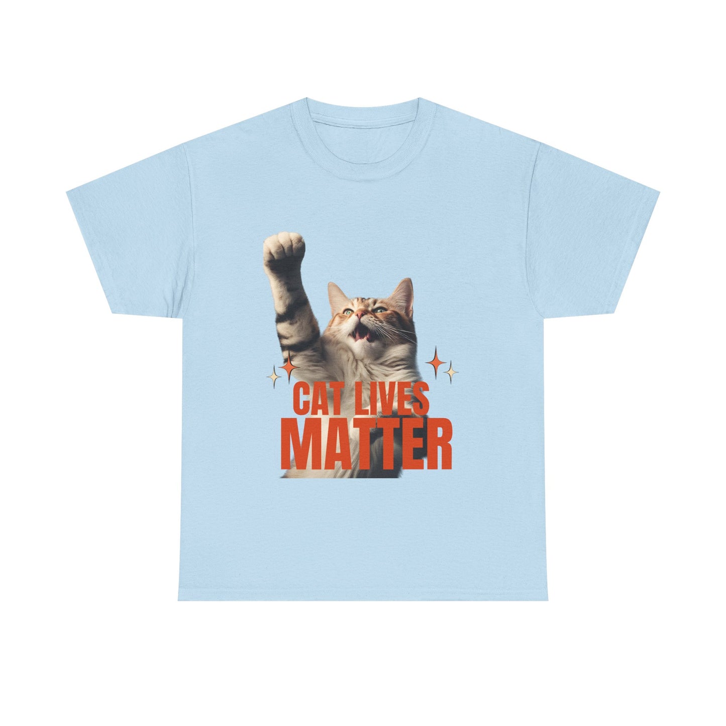 Cat Lives Matter Unisex Tee, Funny Political Shirt, Trump Cat Lovers Gift, Activist Protest Apparel, Animal Rights Activism Clothing