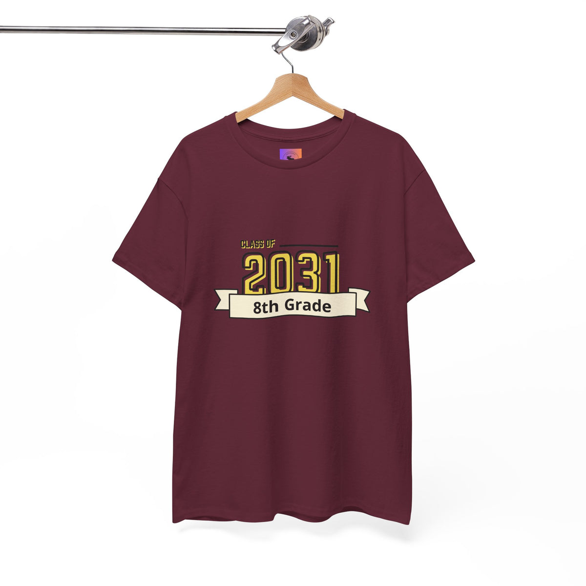 2031 personalized Graduation Tee, 8th Grade Class Shirt, Student Gift, Back to School Apparel
