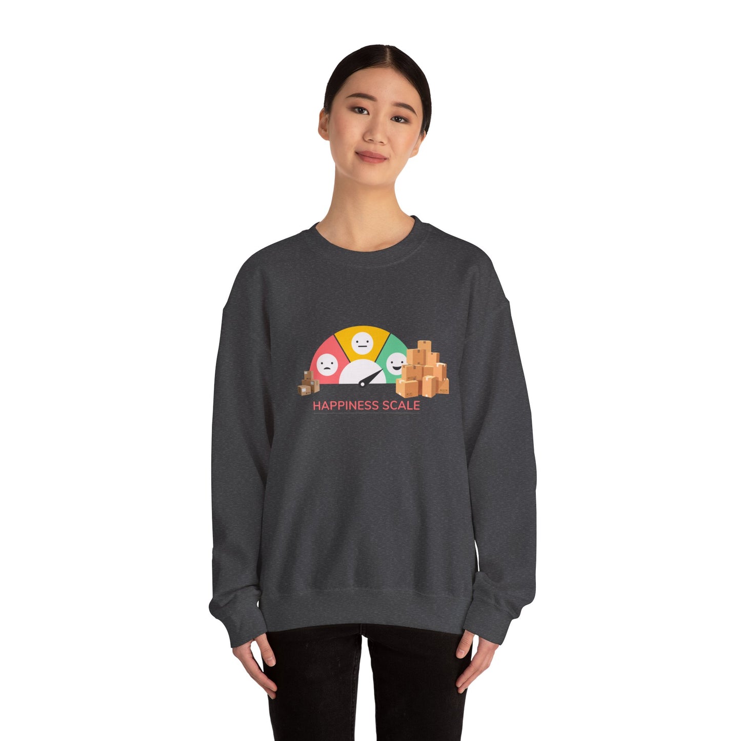 Shopping Happiness Unisex Sweatshirt - Amazon Prime Delivery Vibes