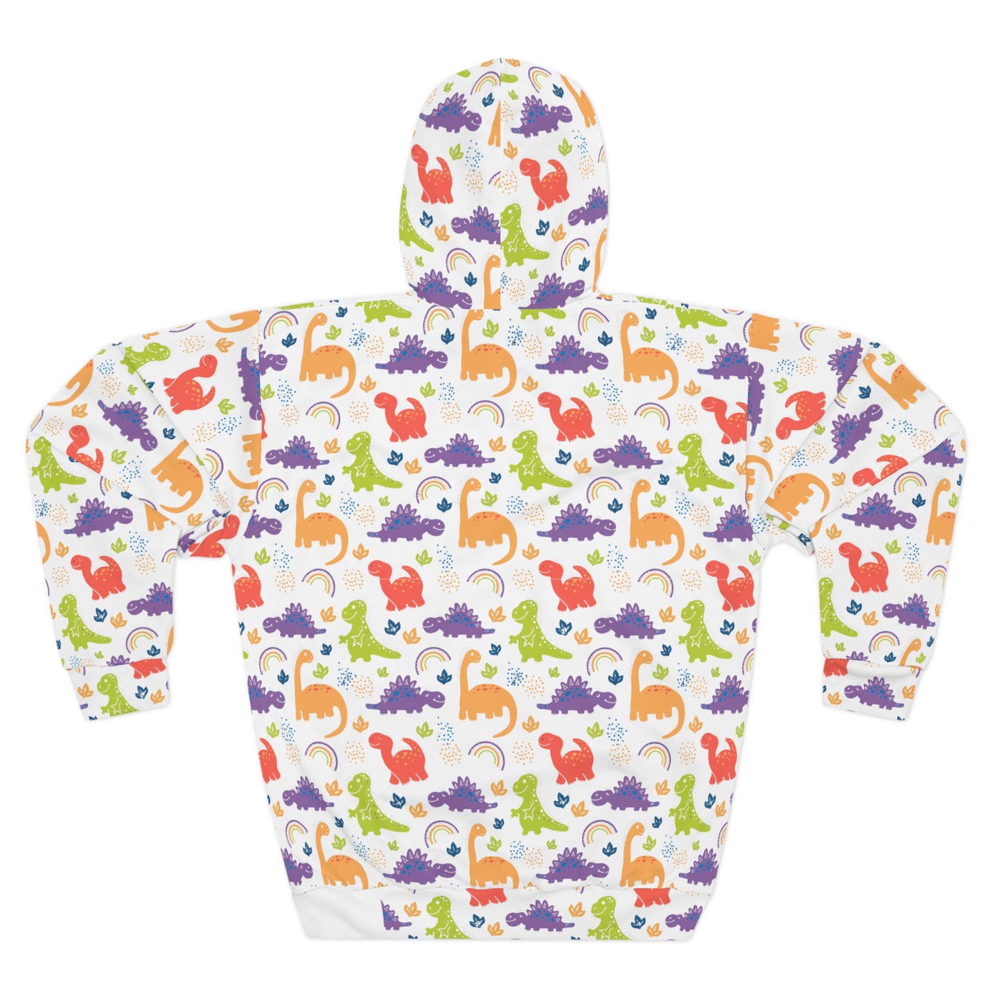 Dinosaur Adventure Unisex Pullover Hoodie, Colorful Kids/adult Hoodie, Fun Dinosaur Clothing, Gift for Dino Lovers, Cozy Hoodie for Playtime