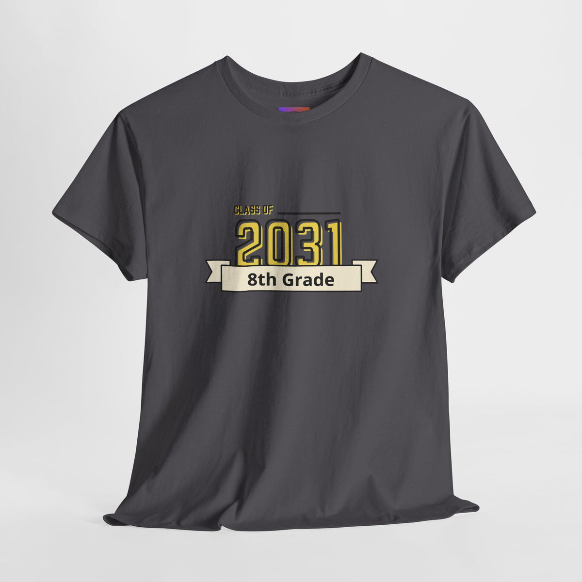 2031 personalized Graduation Tee, 8th Grade Class Shirt, Student Gift, Back to School Apparel