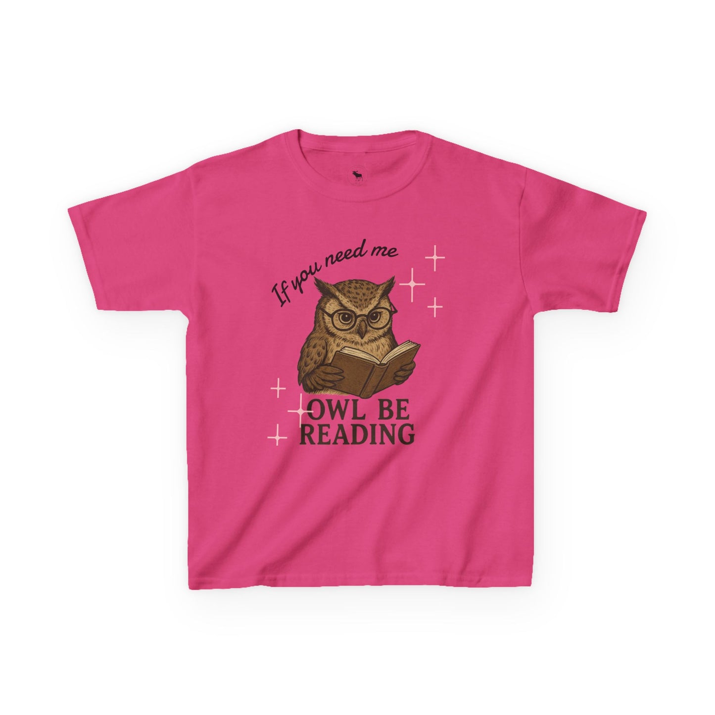 Reading Owl Kids Tee, Funny Owl Shirt, Gift for Book Lovers, Cute Kid's T-Shirt, Owl Be Reading Tee, Child's Reading Shirt