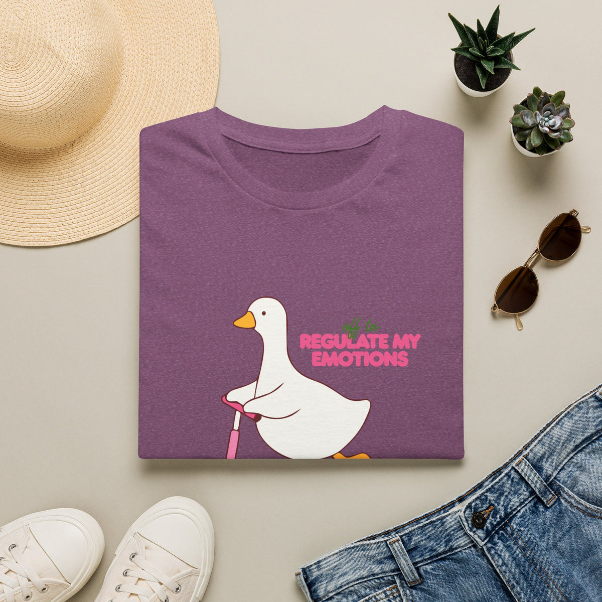 Regulate My Emotions Goose T-Shirt