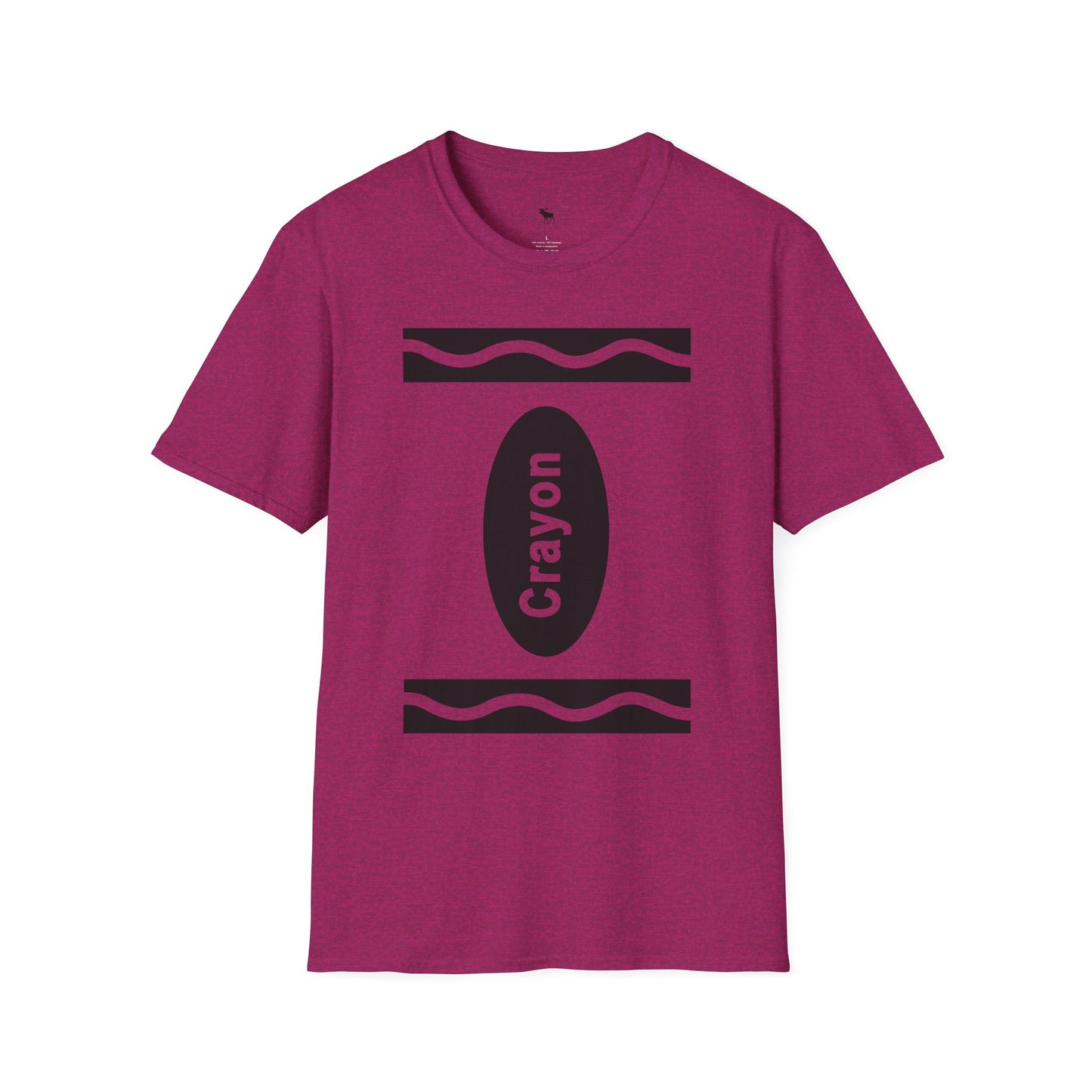 Crayon Vibe Unisex T-Shirt, Fun Gift for Artists, Casual Wear, Art Lover Tee, Unique Crayon Design Shirt, Birthday Celebration Top