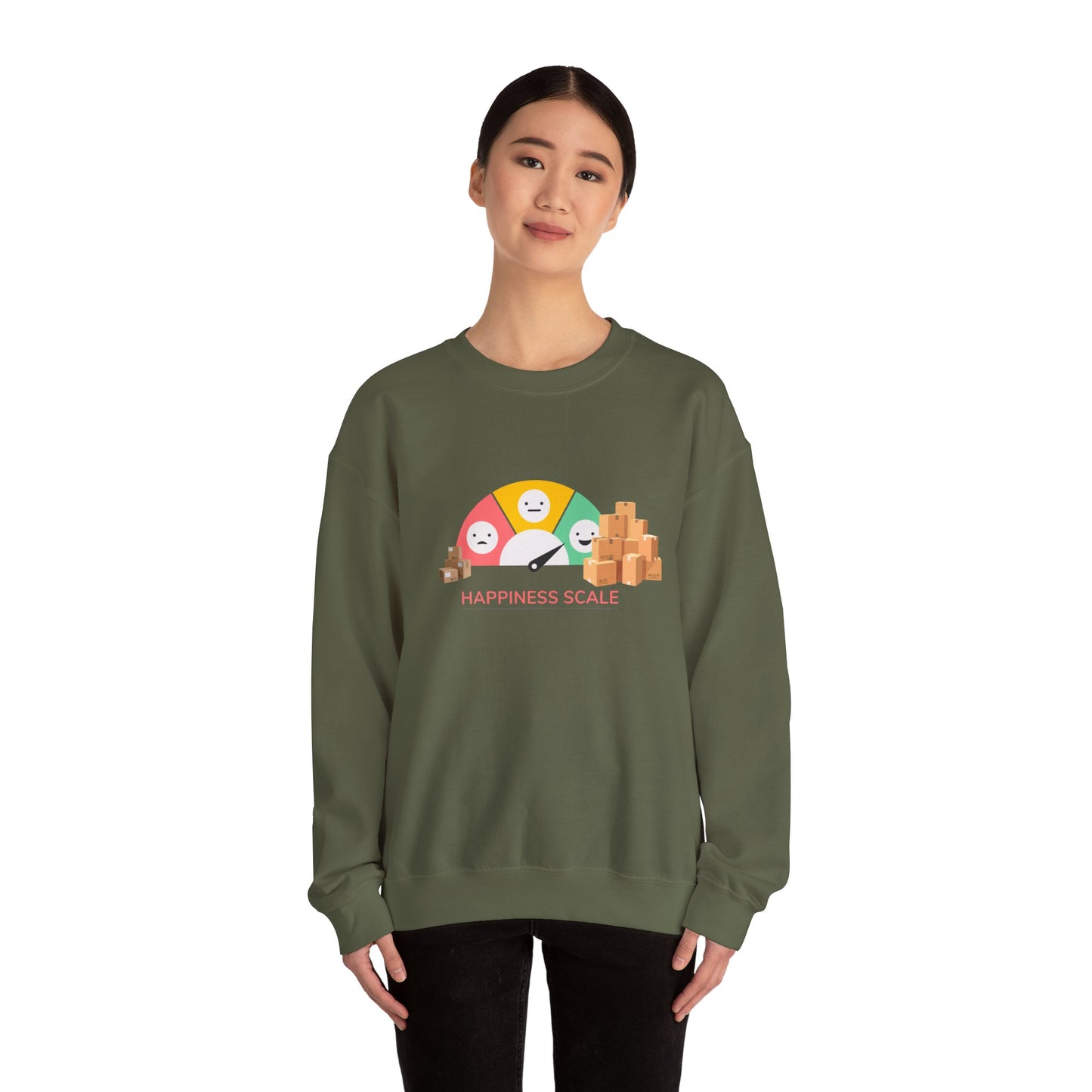 Shopping Happiness Unisex Sweatshirt - Amazon Prime Delivery Vibes