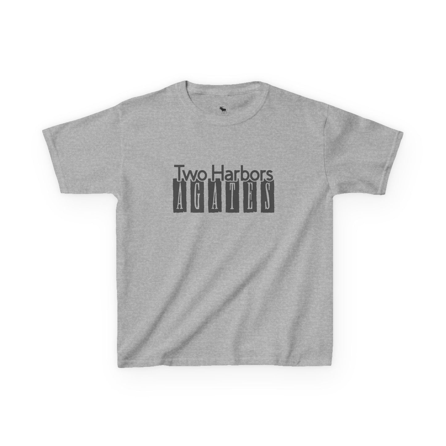 Kids T-Shirt - Two Harbors Agates Design, Perfect for football games, school pride and spirit week