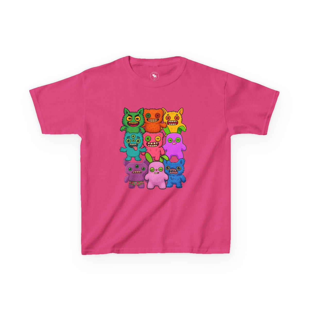 Kids Colorful Monster Fuggs Graphic Tee