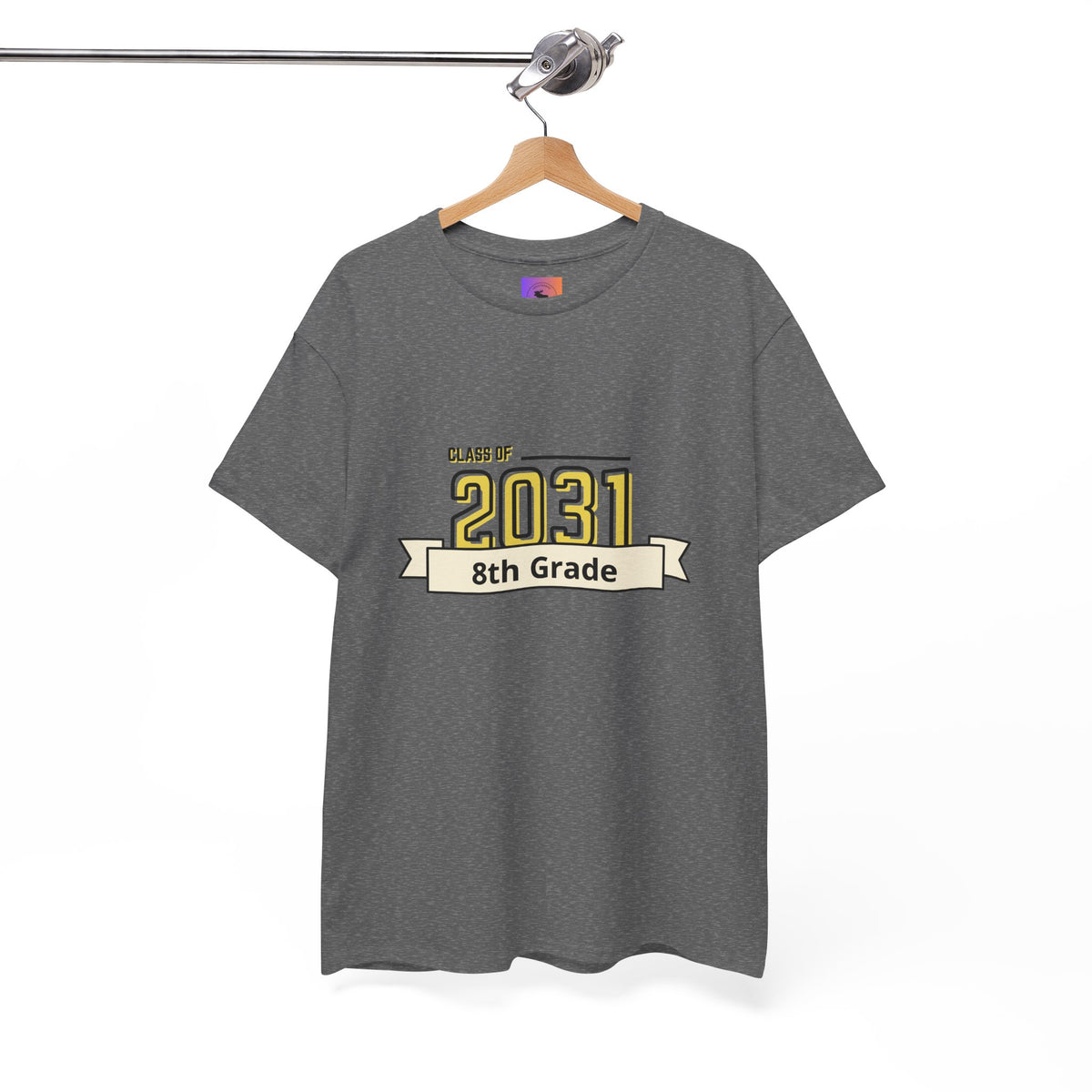 2031 personalized Graduation Tee, 8th Grade Class Shirt, Student Gift, Back to School Apparel