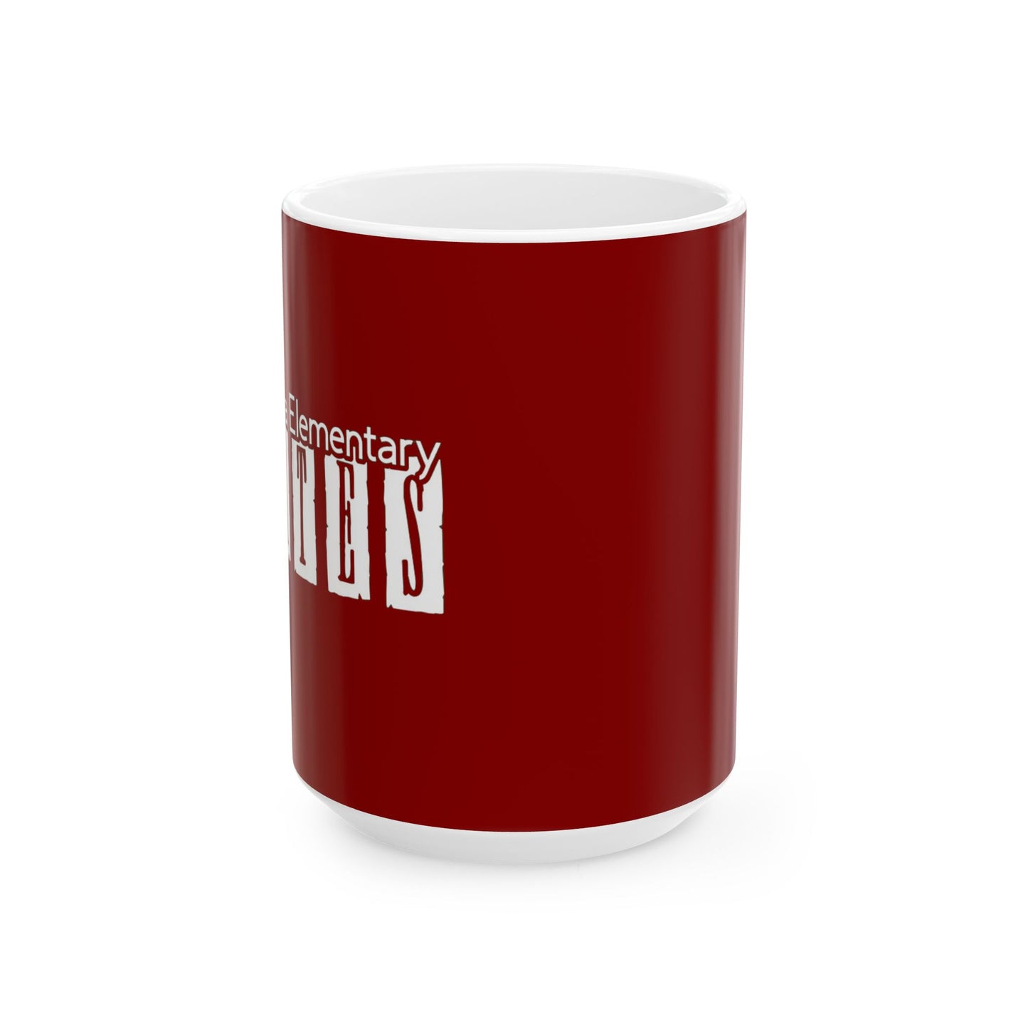 School Ceramic Mug, Teacher Gift, Custom Coffee Cup, Fun Classroom Decor, School Spirit Merchandise