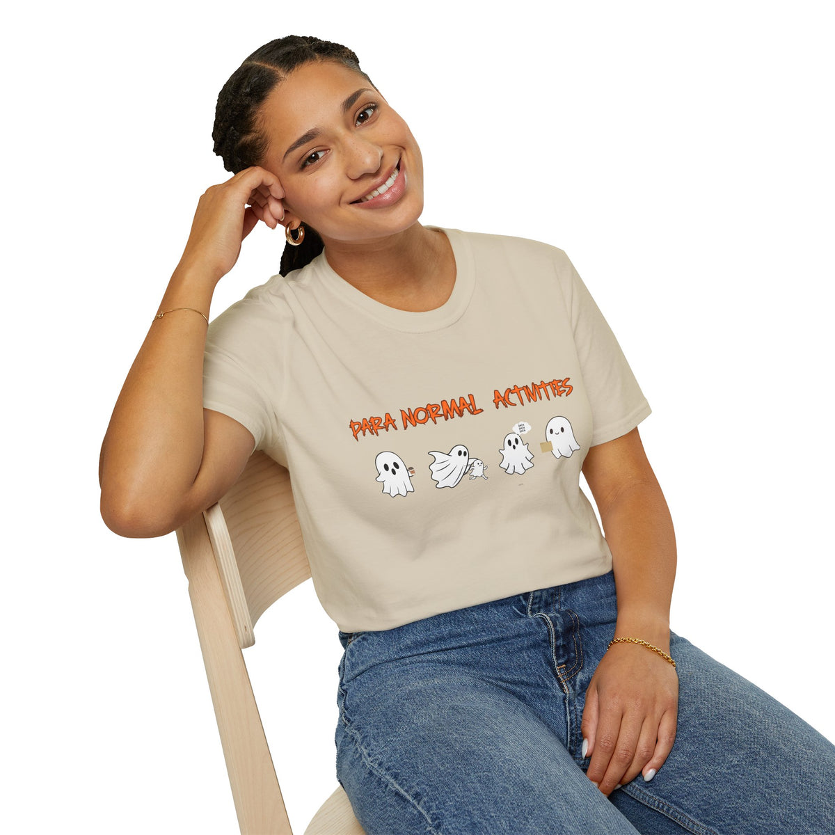 Paranormal Activities Ghosts T-Shirt — Cute Halloween Spirits Tee