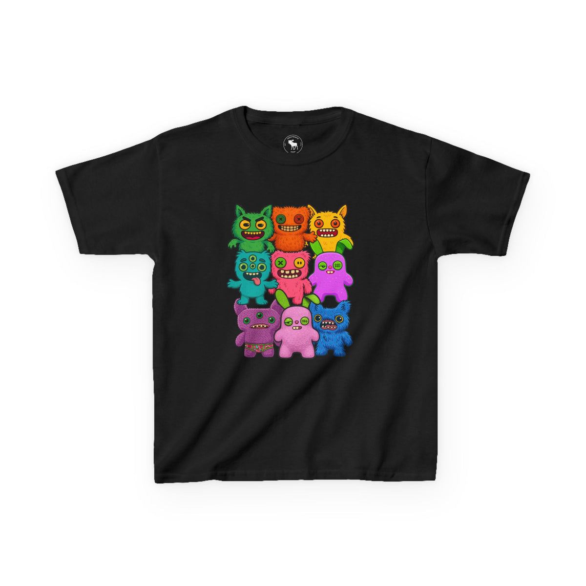 Kids Colorful Monster Fuggs Graphic Tee