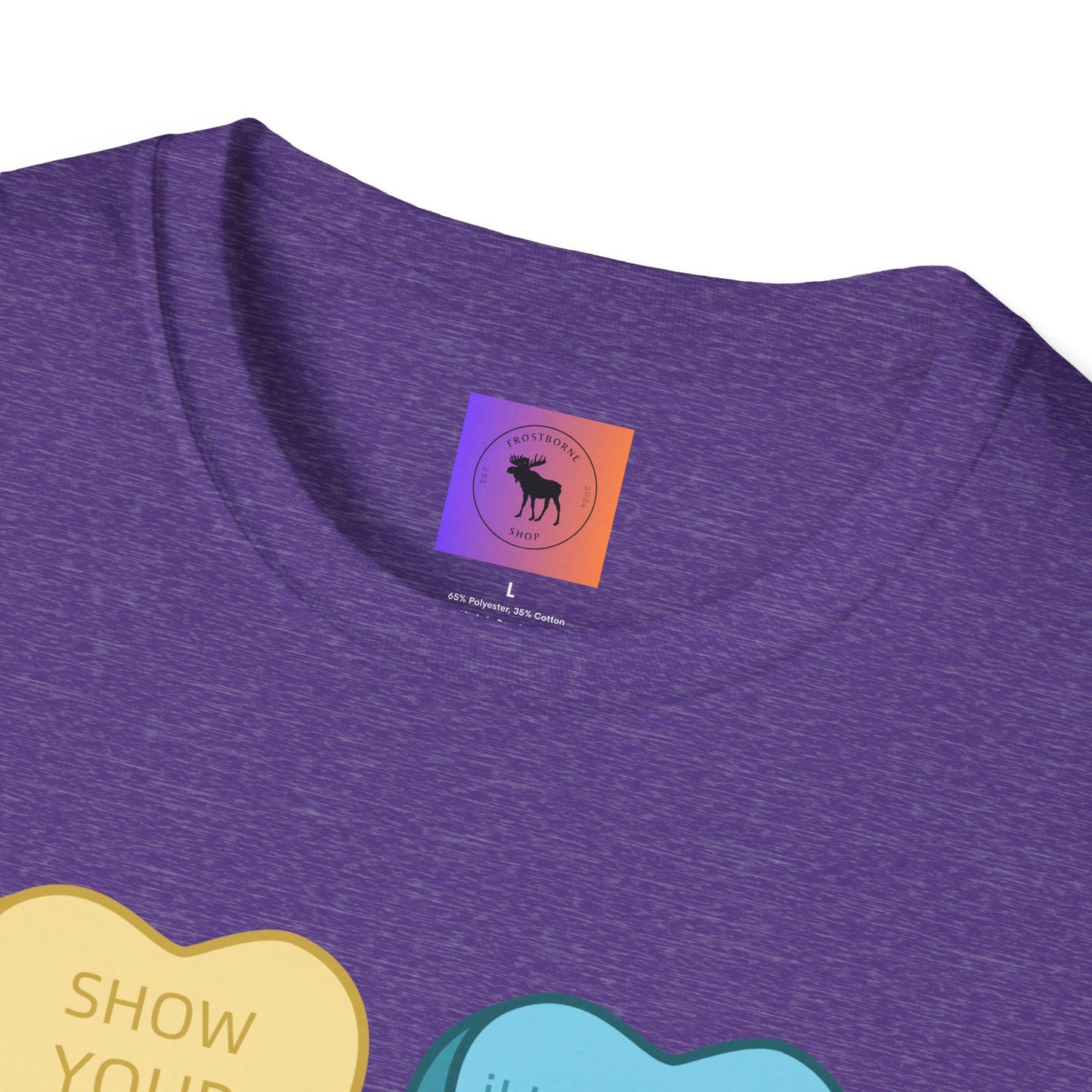 Conversation Heart Teacher Shirt — Funny Classroom Love Notes Tee