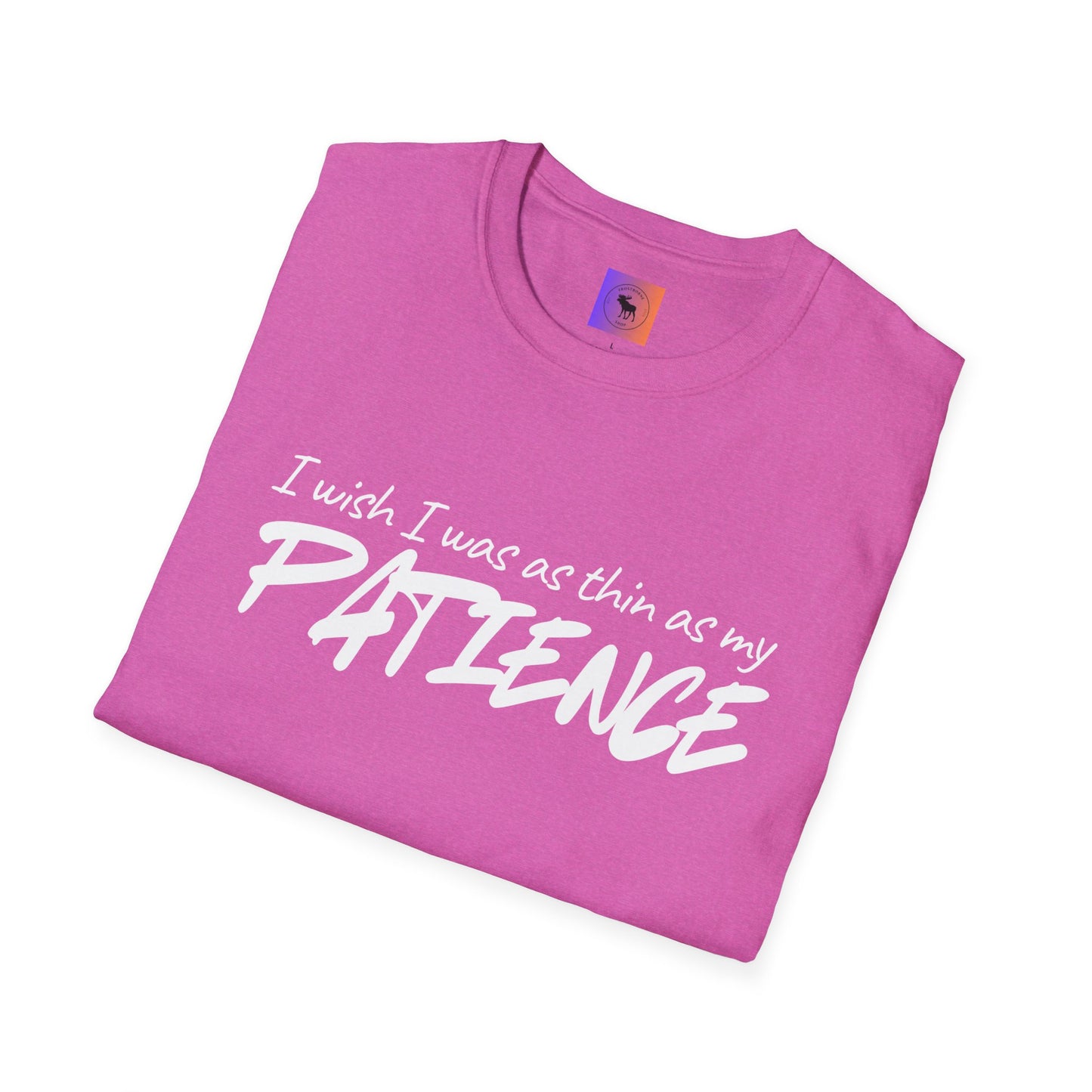 I Wish I Was As Thin As My Patience T-Shirt