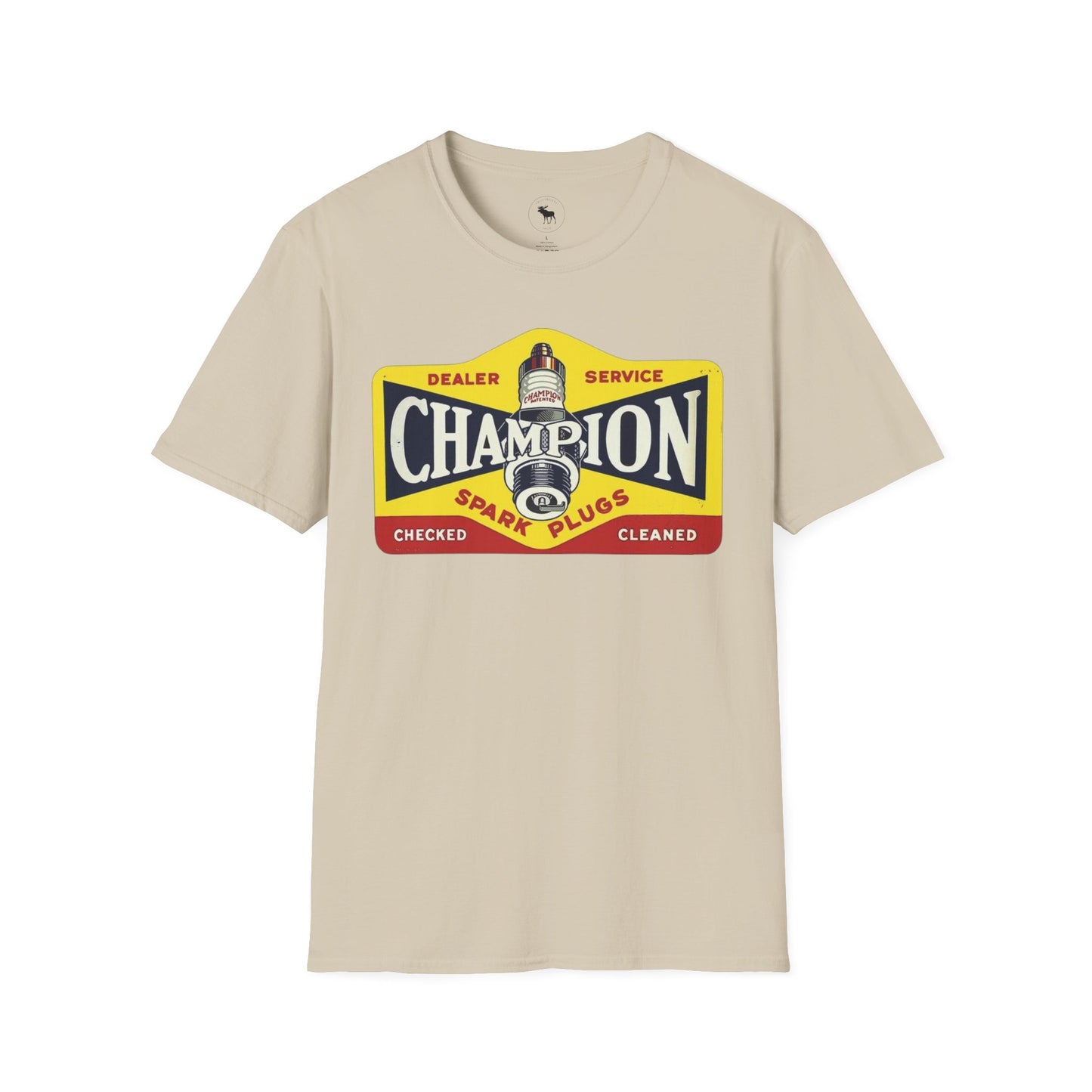 Champion Spark Plugs Vintage T-Shirt, Retro Car Lover's Tee, Unisex Graphic Shirt, Collector's Apparel, Father's Day Gift