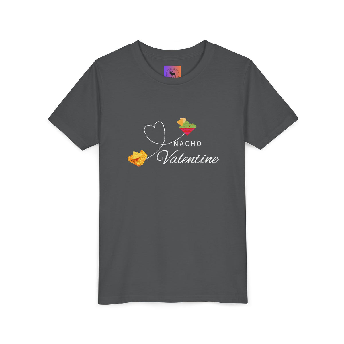 Youth Tee - "Nacho Valentine" Cute Nacho Heart Kids' Valentine Shirt