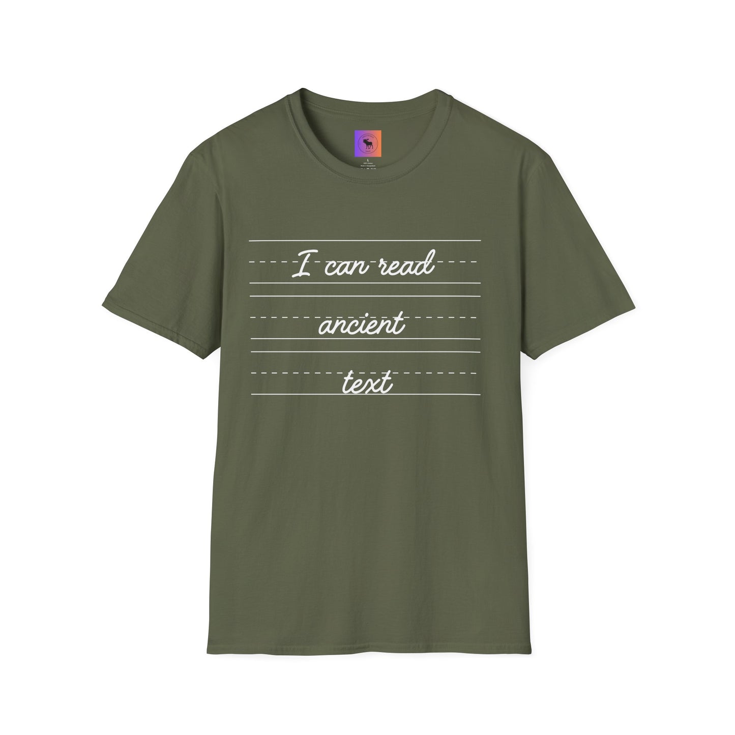 Teacher Gift T-Shirt — Cursive Millennial Style