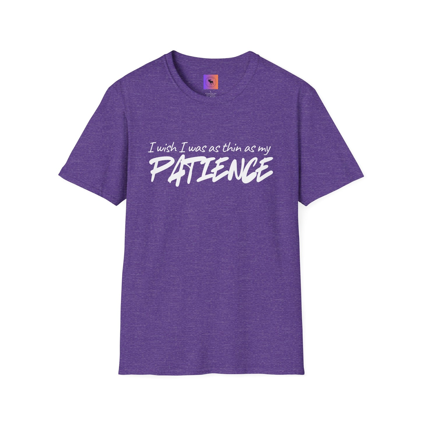 I Wish I Was As Thin As My Patience T-Shirt