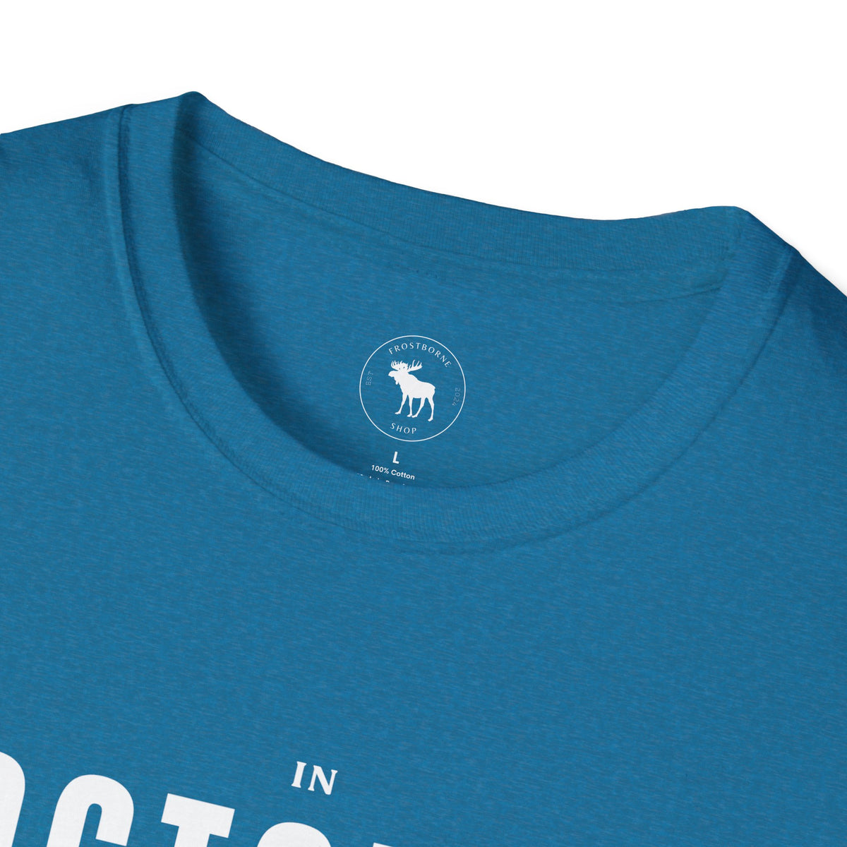 October We Wear Blue and Yellow T-Shirt — Down Syndrome Awareness Daisy Tee